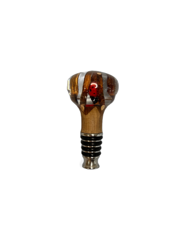 Ladybug Bottle Stopper